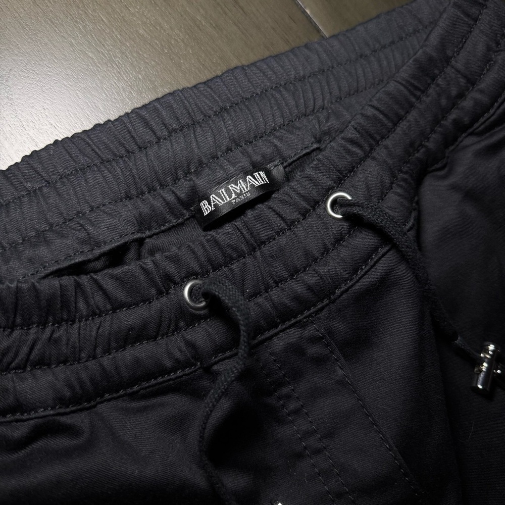 Balmain Moto Joggers - Picture 8 of 9